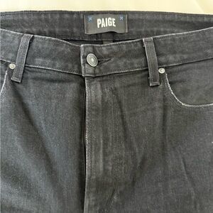 PAIGE Men's Charcoal Jeans